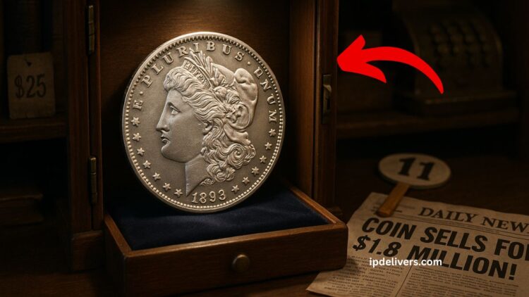 Rare 1893-S Morgan Dollar Discovered In Store Cabinet Sells For $1.8 Million